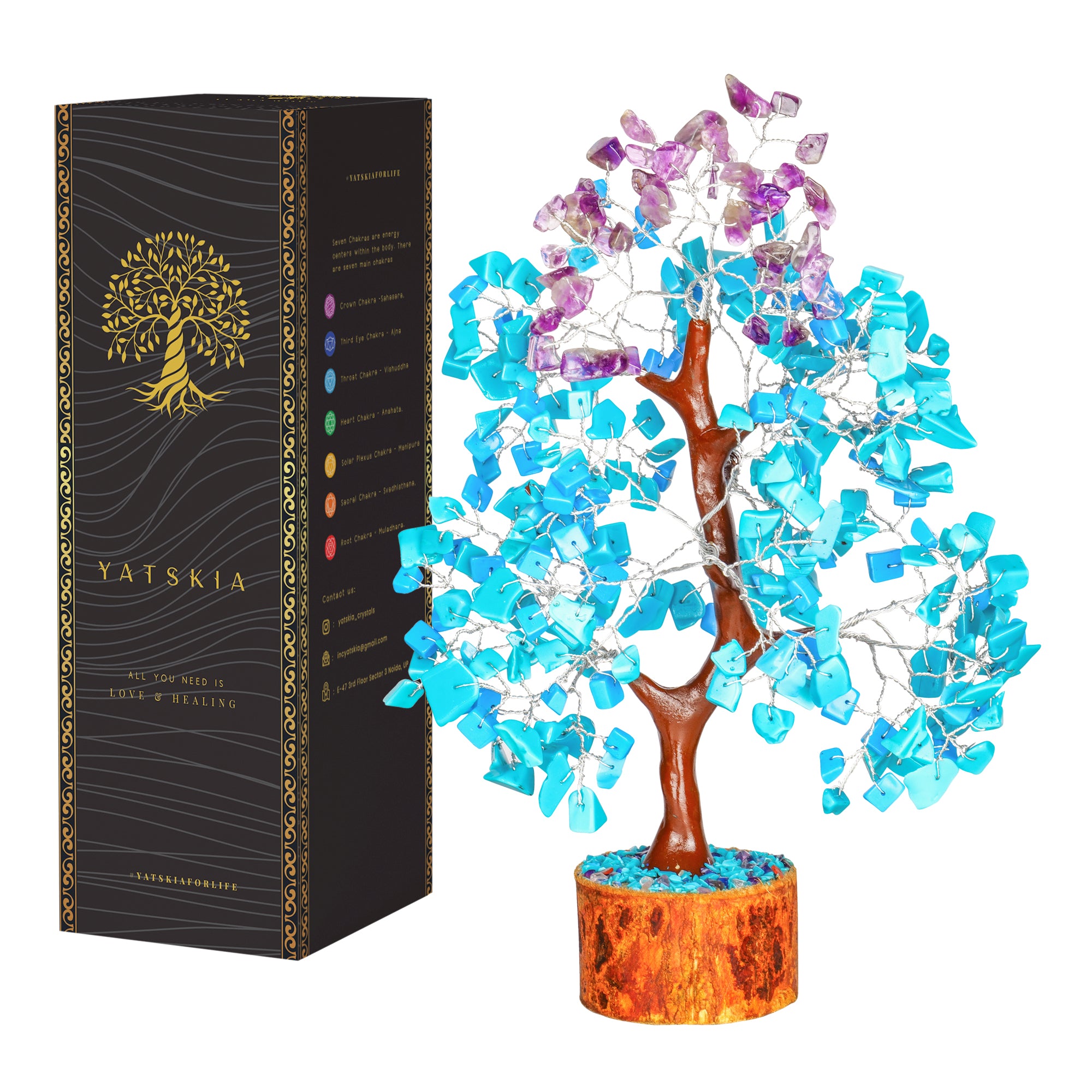 Healing Crystal Trees (10-12 Inch) | Buy Gemstone Trees Online ...