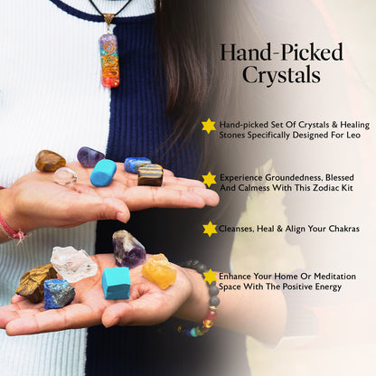 Sagittarius Zodiac Crystals and Birthstones Kit Women & Men (November 22 to December 21)