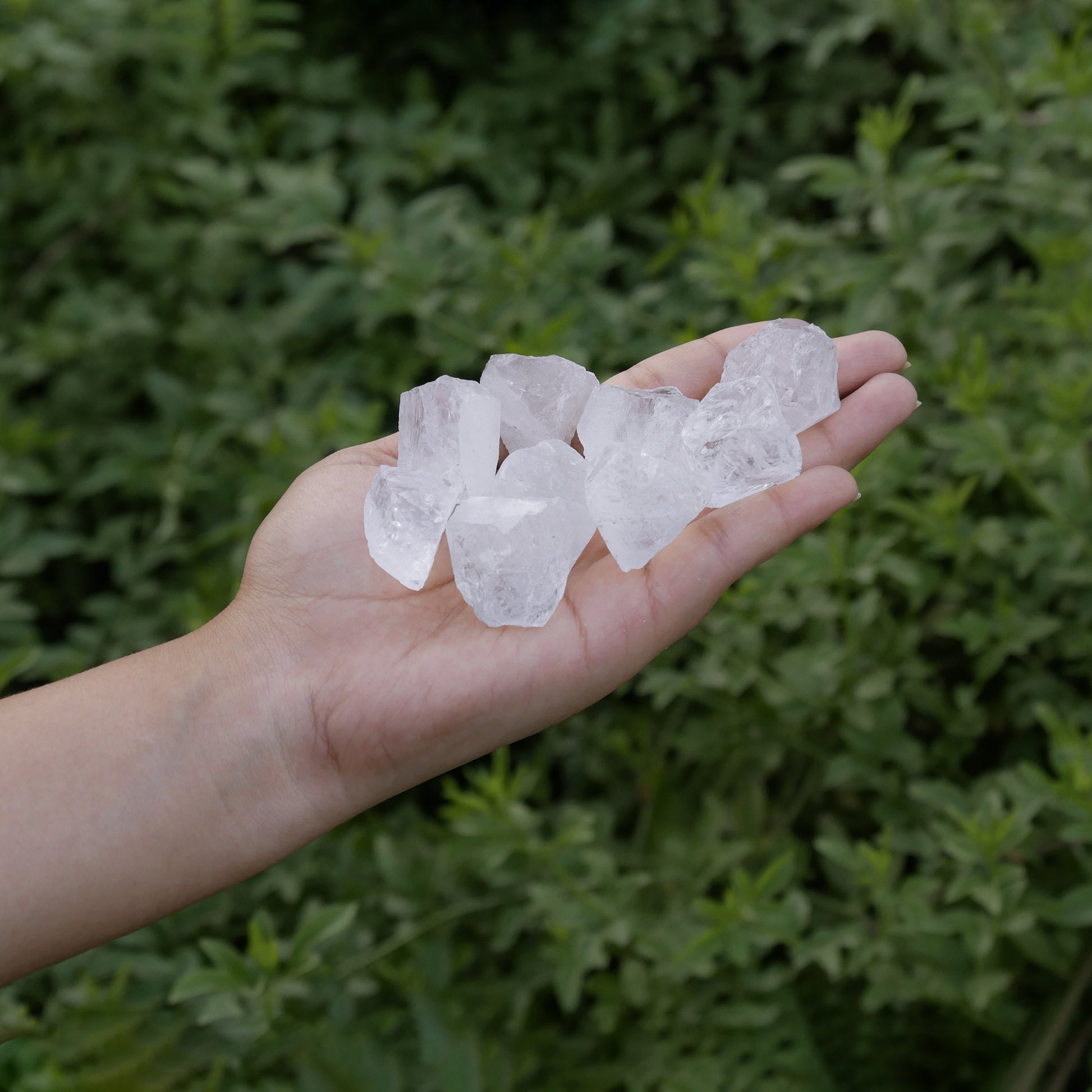 1 Lb Raw Clear Quartz Crystal - Unpolished Stone - White Quartz Crystal Raw - Raw Gemstones For Tumbling