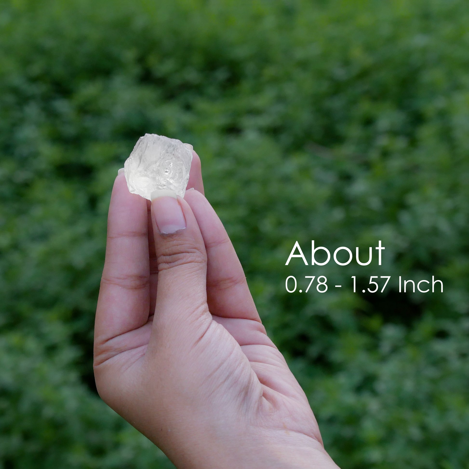 1 Lb Raw Clear Quartz Crystal - Unpolished Stone - White Quartz Crystal Raw - Raw Gemstones For Tumbling