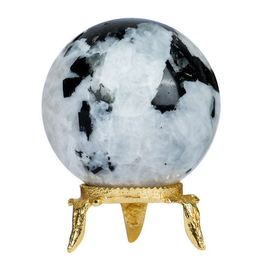 Rainbow Moonstone Sphere Crystal Ball Fortune Teller & Scrying Crystal