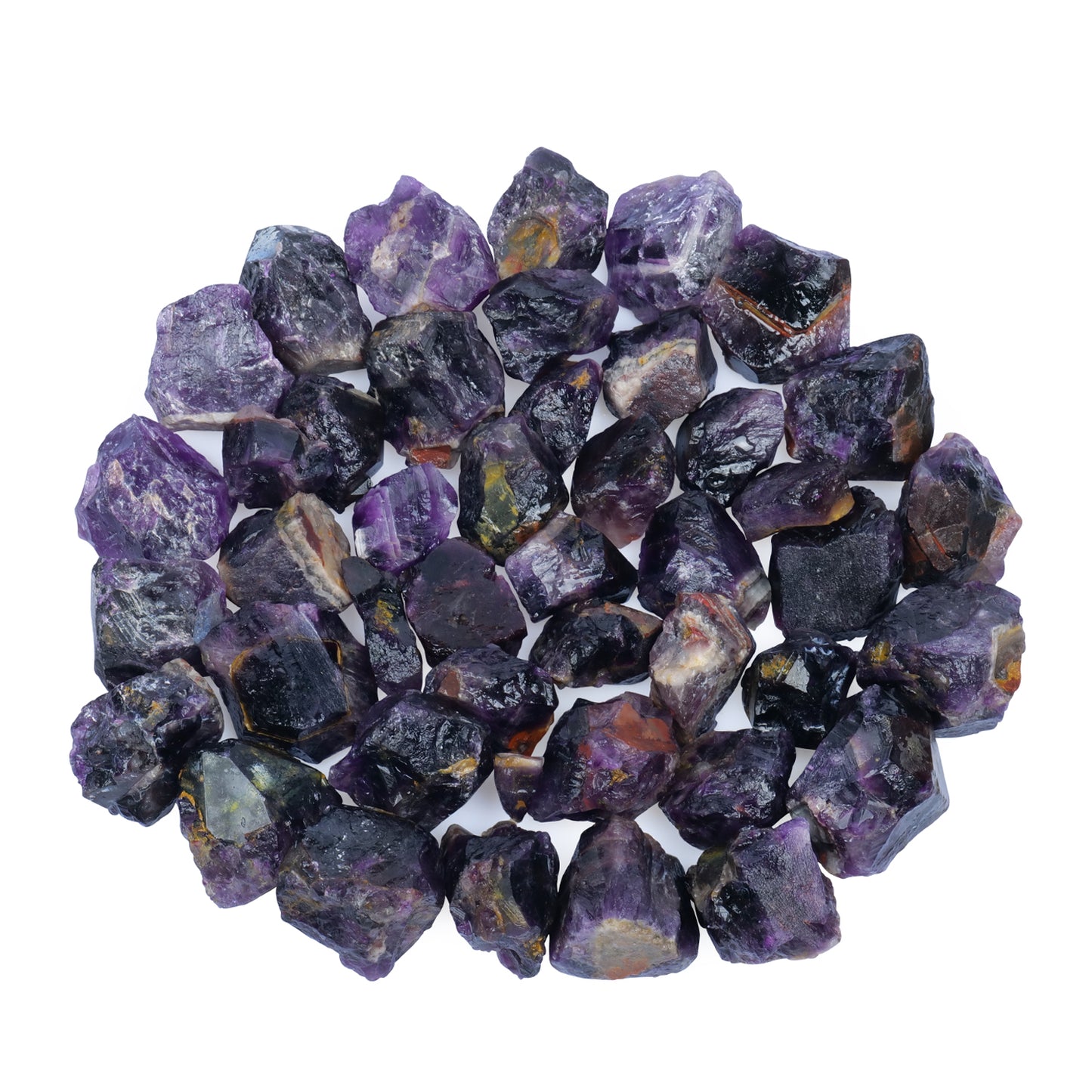 1lb Raw Amethyst Crystals - Amethyst Rock Decor - Crystal Gift Items